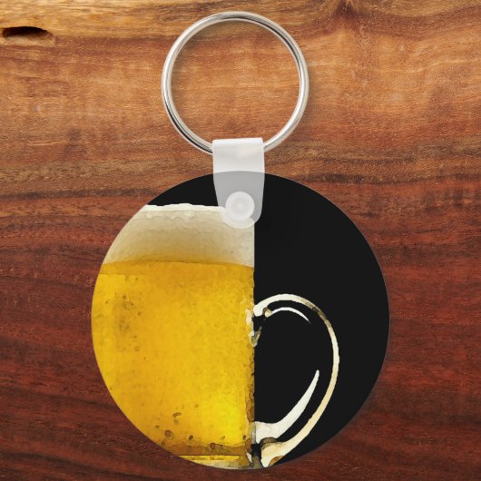 Mok bier sleutelhanger (Voorkant)