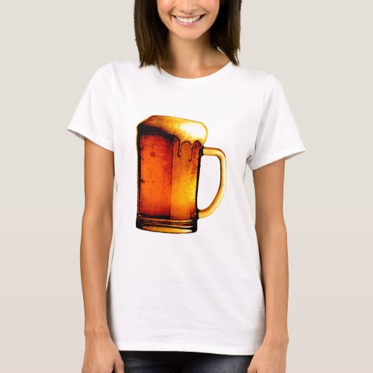 Mok bier t-shirt (Voorkant)