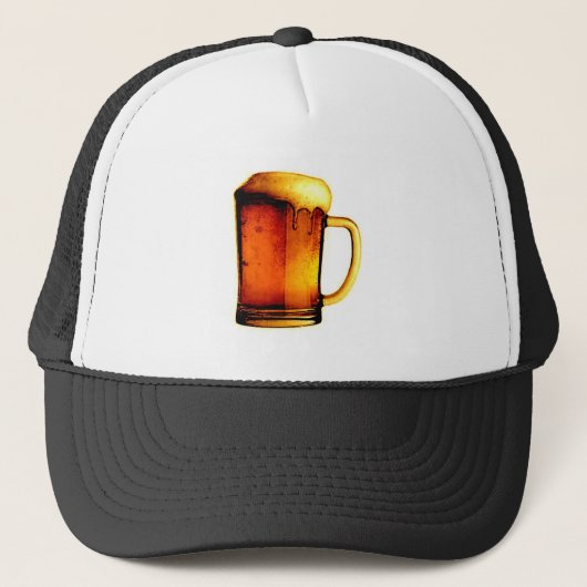 Mok bier trucker pet (Voorkant)