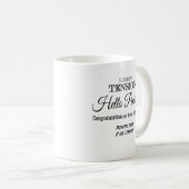 Mok bij pensionering (Voorkant rechts)