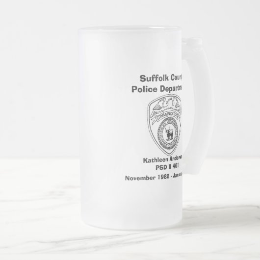 Mok bij pensionering (Voorkant rechts)