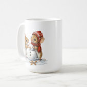 Mok bij wintermuizen (Voorkant links)