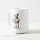 Mok bij wintermuizen (Voorkant links)