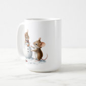 Mok bij wintermuizen (Voorkant links)
