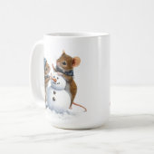 Mok bij wintermuizen (Voorkant links)