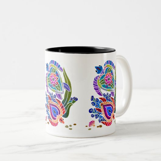 Mok BINDI TURTLE kiest achtergrond en stijl (Voorkant rechts)