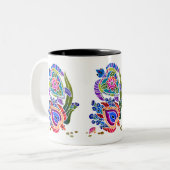 Mok BINDI TURTLE kiest achtergrond en stijl (Voorkant links)