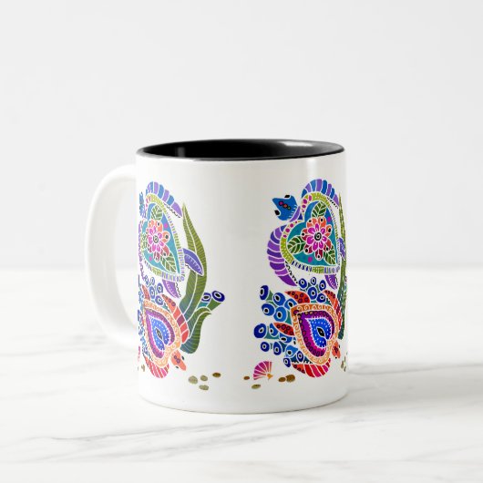 Mok BINDI TURTLE kiest achtergrond en stijl (Voorkant links)