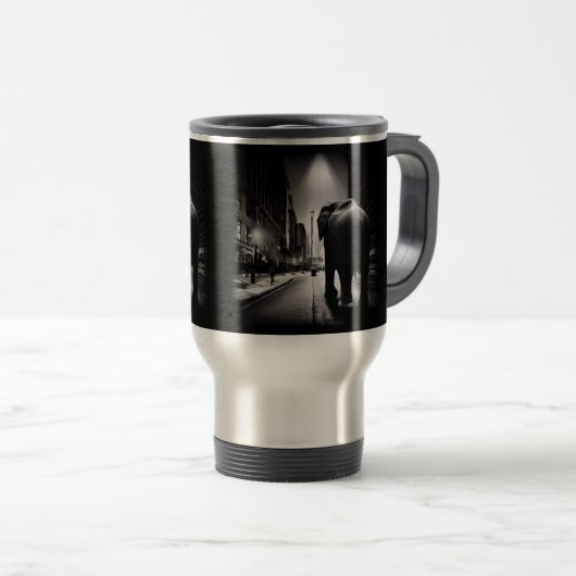 Mok binnenstad van Elephant Travel/Commuter, 15 oz (Voorkant rechts)