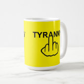 Mok Bird Flipping Evil Tyranny (Voorkant rechts)