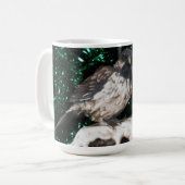 Mok Bird Winter Scene (Voorkant links)