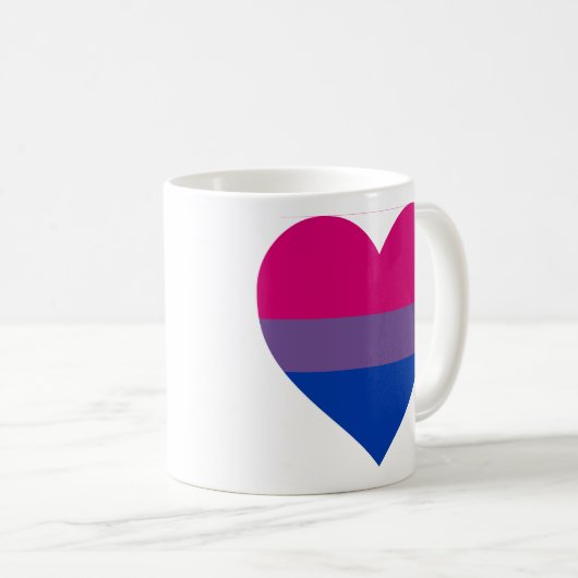 mok "Bisexual Heart" (Voorkant rechts)