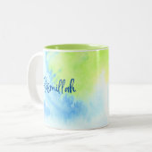 Mok - Bismillah groene kleuren - 11 oz (Voorkant links)