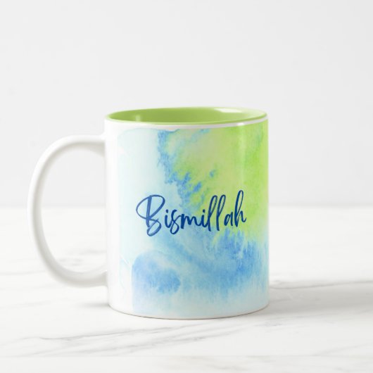 Mok - Bismillah groene kleuren - 11 oz (Links)