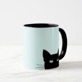Mok BLACK CAT-KOFFIE AANPASSEN (Voorkant rechts)
