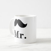  Mok Black Mustache Mr. (Voorkant links)