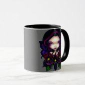 mok "Black Orchid Fairy" (Voorkant rechts)