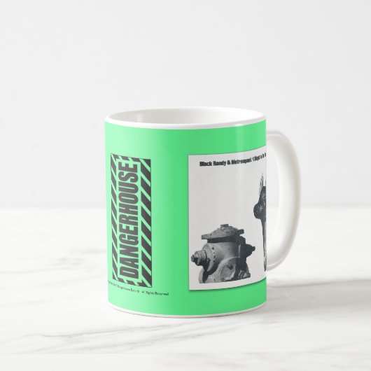 Mok Black Randy Arcade Dangerhouse (Voorkant rechts)