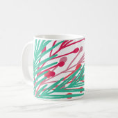 Mok bladeren en bessen (Voorkant links)