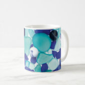 Mok blauw Zee, glas en Zee (Voorkant rechts)