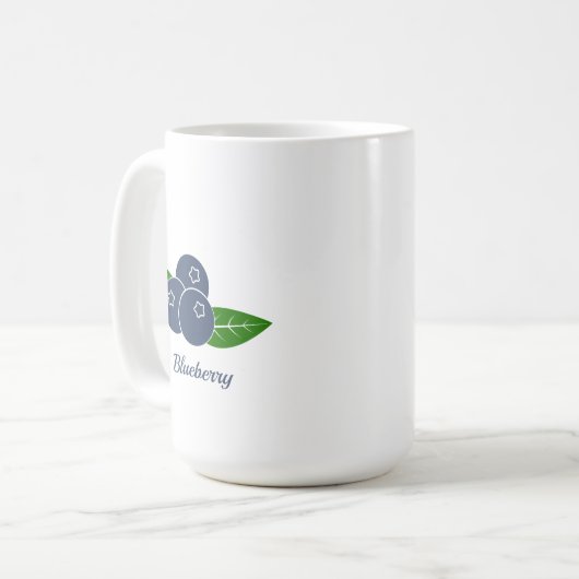 Mok Blauwbes koffie (Voorkant links)