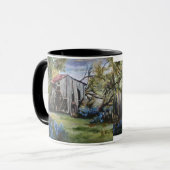 Mok Blauwbijenkast (Voorkant links)