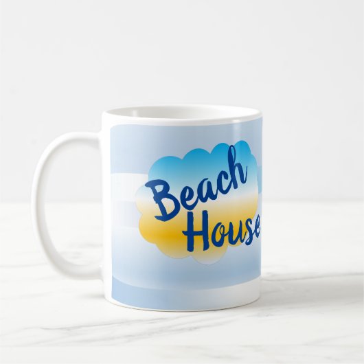 Mok blauwe bakhuis (Links)