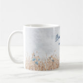 Mok blauwe cornbloemen & Wheat Field Bride (Links)