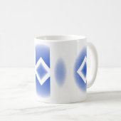 Mok - Blauwe diamant en olie (Voorkant rechts)