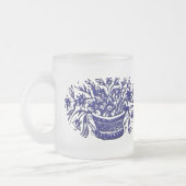 Mok blauwe en witte  ventilator (Links)