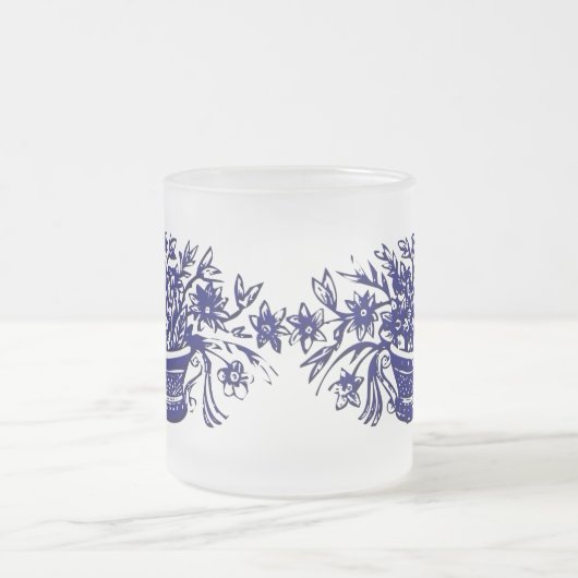 Mok blauwe en witte  ventilator (Center)