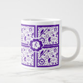 mok blauwe en witte vogel (Rechts)