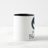 Mok blauwe gordels koffie (Midden)