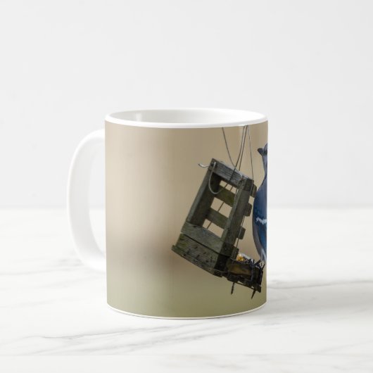 Mok Blauwe Jay Coffee (Voorkant links)
