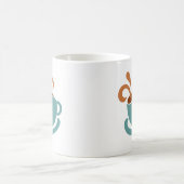 Mok blauwe koffiebeker (Center)