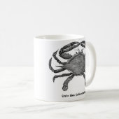 Mok blauwe krab (Voorkant rechts)