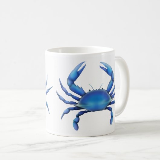 Mok blauwe krab (Voorkant rechts)