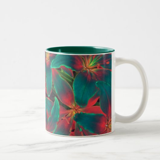 Mok Blauwe Lilies (Rechts)