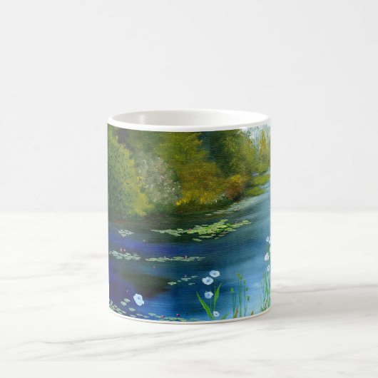 Mok blauwe papavers (Center)