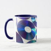 Mok blauwe schijf (Links)