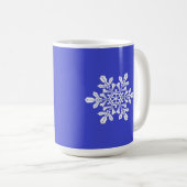 Mok Blauwe sneeuwvlok (Voorkant rechts)