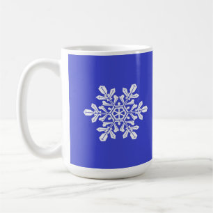 Mok Blauwe sneeuwvlok