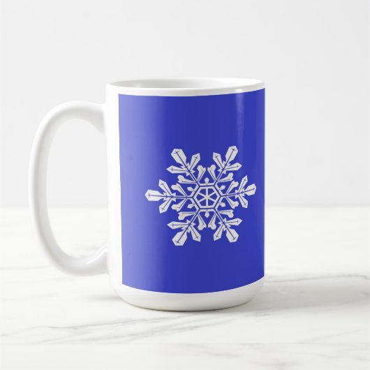 Mok Blauwe sneeuwvlok (Links)