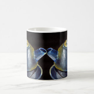 Mok blauwe tea set (Lori Corbett)