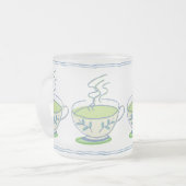 Mok Blauwe thee instellen (Voorkant links)