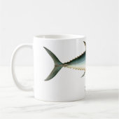 Mok blauwvintonijn viskoffie (Links)