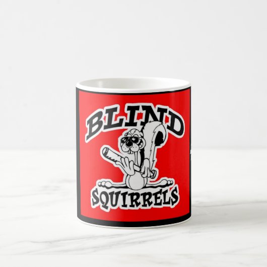 Mok blind vierkant koffie (#9) (Center)