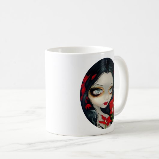 mok "Bloedorchidee" (Voorkant rechts)