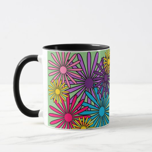 Mok bloemen (Links)