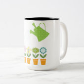 Mok bloemen koffie (Voorkant rechts)